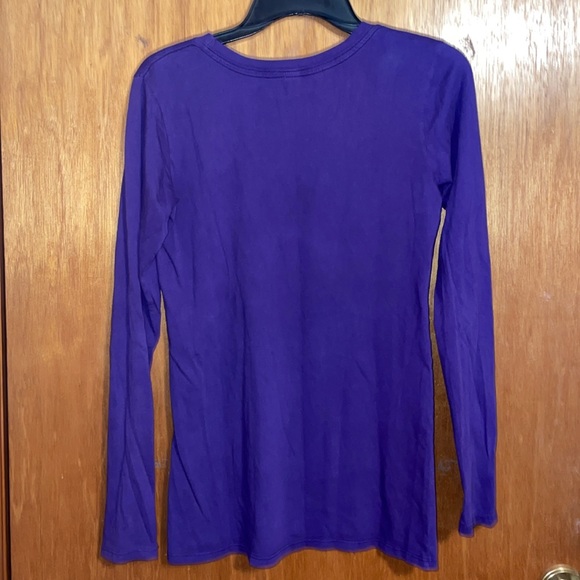 •BLUE 84•PURPLE CLEMSON CHICK-FIL-A BOWL CHAMPIONS LONG SLEEVE TEE SIZE MEDIUM - Picture 5 of 5